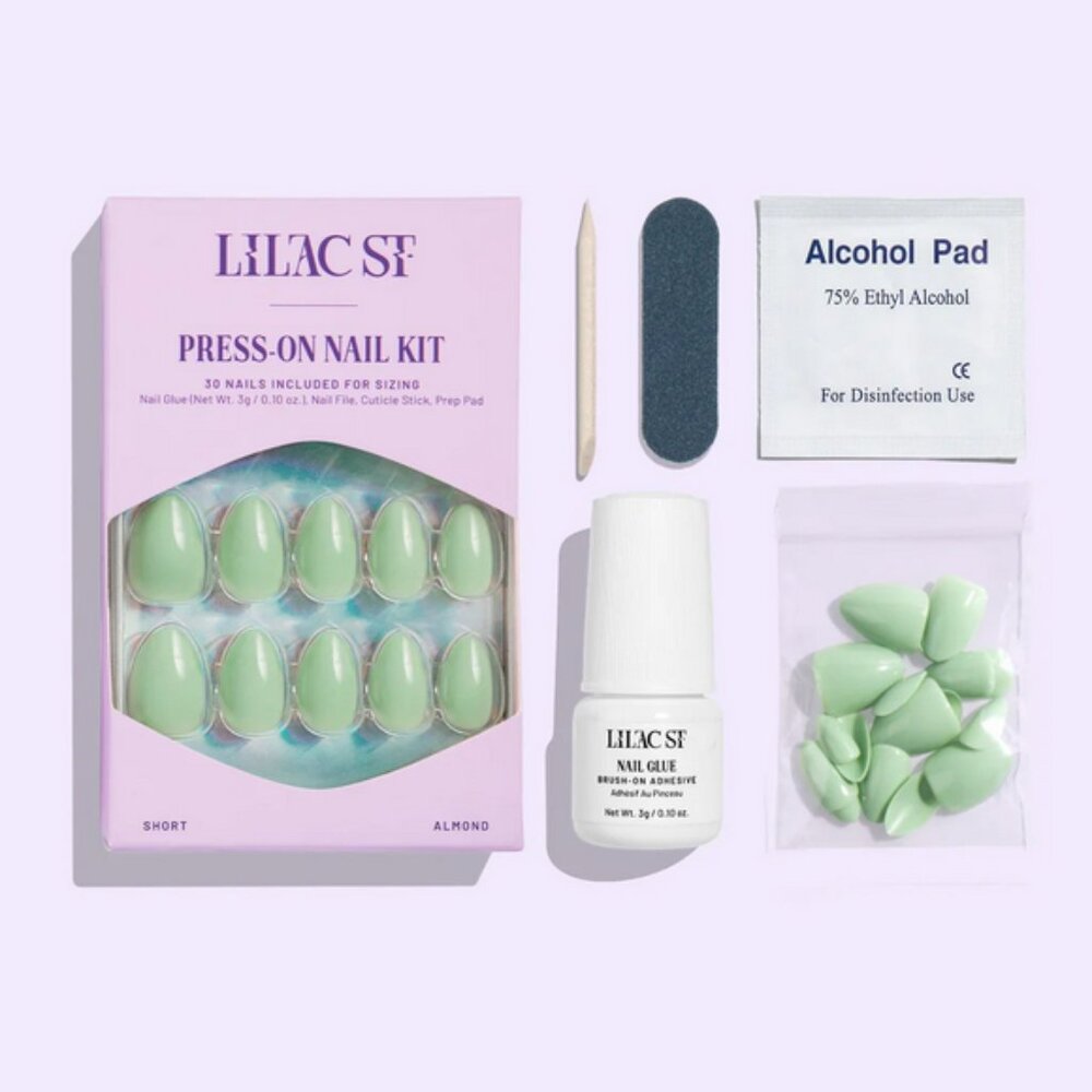 New Lilac St. Eden Set of 30 Press On Nails